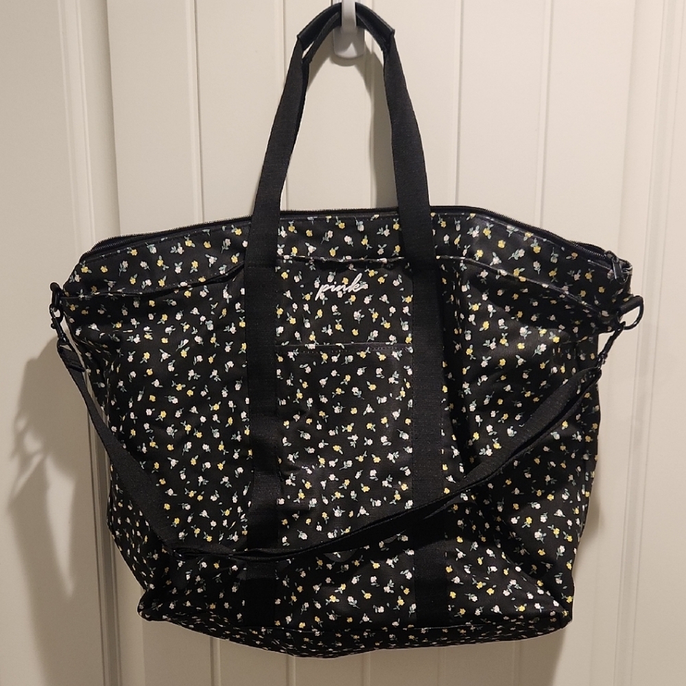 PINK Victoria's Secret Black and White Star Tote Bag
